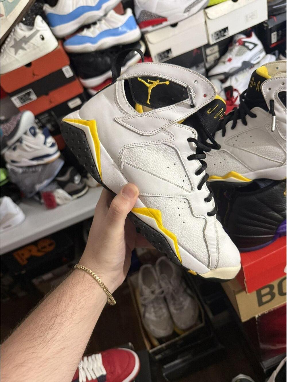 Jordan retro 7 varsity maize 9.5m/11]